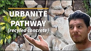 Make an Urbanite Path with Recycled Concrete (how-to)