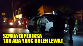 DARURAT! Ada Yang Dicari, Polisi Sampai Razia dan Sekat Jalan Raya Trowulan Mojokerto