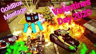 Tanki Online - Valentine's Day 2020 GoldBox Montage | Epic Moments With Wasp Thunder Skills!!