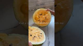 Yellow watermelon