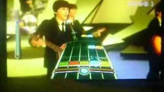 A Hard Day's Night - The Beatles Rock Band Expert Guitar (Gold)