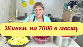 Живем на 7000 тысяч ,30 дней ! День №3 Экономное ,бюджетное меню! Это сможет каждый!