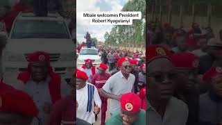 Politics in Uganda bobi wine massive crowds in Mbale town