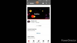 I created Bubba's channel