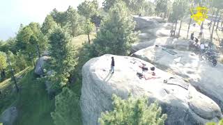 Punjpeer Rocks Drone Shots | Royal Riders Pakistan