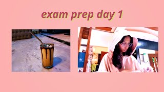 exam prep vlog!..... *extreme* | part 1