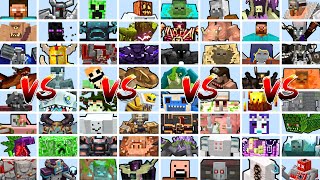 WHAT IS THE STRONGEST MOB BOSS IN MINECRAFT? TOURNAMENT | Minecraft Mob Battle