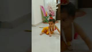 Little Natkhat kanha#Krishan Janamashtami ki Hardik Shubhkamnayein#ytshorts#rehmat#shorts #balgopal