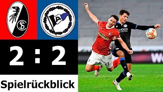 SC Freiburg vs. Arminia Bielefeld 2:2 / Spielrückblick