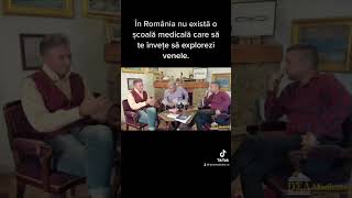 Nu avem o școală medicală care să te învețe cum să explorezi venele