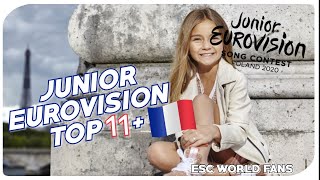 Junior Eurovision 2020 /My Top 11 (so far) + 🇫🇷