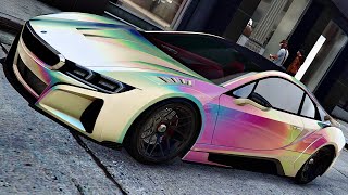 Cars of GTA V expanded & enhanced 4K: Ubermacht niobe, BMW I8