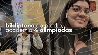 📚 BIBLIOTECA COMUNITÁRIA & ASSISTINDO A FINAL DA GINÁSTICA