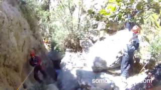 Barranco del Lobo en Castellón con Somos Aventura - Abril17