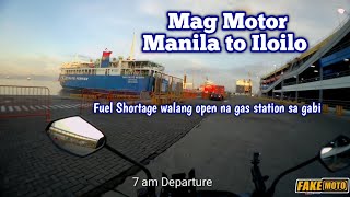 Manila to Iloilo by Land Using Motorcycle | Honda Click 150 | Tipid sa Gas | September 28, 2021