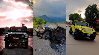 Thar short video song|off roading scorpio vs thar