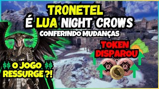 MAPA NOVO SALVOU O JOGO? ALTA e DISPARO do Token e Novidades In-Game | Night Crows Atualização