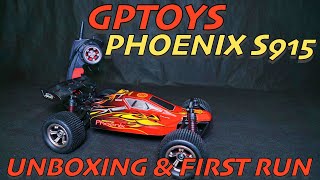 GPTOYS Phoenix S915 Budget RC Car Unboxing & First Run