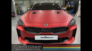 [Kia Stinger GT] Flame Red (SMT15)