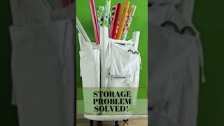 Decluttering hacks - Storage problem solved with this stool #Shorts