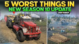 New Season 10 Update 5 Worst Things You Need to Know SnowRunner