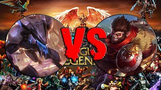 League of Legends ★ Игра ★ Варвик vs Вуконг