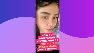 How To Download TikTok Videos Without Watermark - 100% No App Required!  TikTok Tutorials