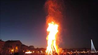 Befana bonfire in Prato della Valle, Padova (2016/01/06)