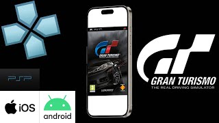 Gran Turismo - PSP Emulator - iPhone Pro Max - 4K Mobile iOS Android - PPSSPP - PlayStation Portable