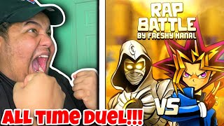 Yugi Muto vs Moon Knight - RAP BATTLE! - ft. Connor Quest! & Cam Steady (REACTION)