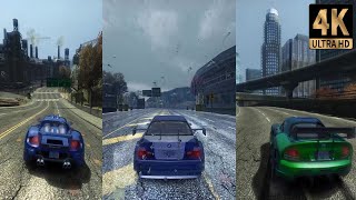 Need for Speed Most Wanted Remaster 2024  - 8K Skyboxes Textures - Ultra Realistic Graphics Mods