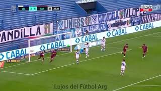 GOL de VOLEA de TOMÁS BELMONTE. Vélez vs Lanús. #LigaProfesional.