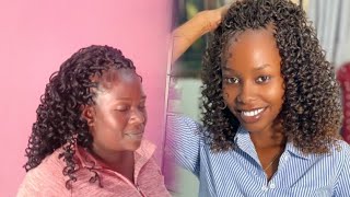 Best crochet braids hairstyles you can try out for your next protective style: 😁 Curly