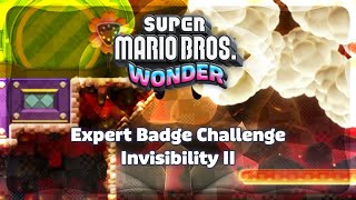 Super Mario Bros. Wonder • Expert Badge Challenge (Invisibility II)