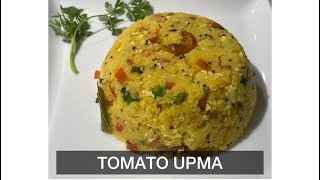 Tomato Upma | No Onion No Garlic | Tomato Rava Bath | Uppittu Recipe | Easy and tasty