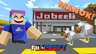 NAGBENTA AKO NG MANOK SA JOBEELI (MINECRAFT TAGALOG)