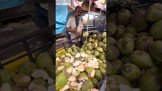 Easy Coconut Cutting in India -Indian Street Food