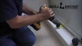 How to Clean Tile Fast with a Power Drill and Brush