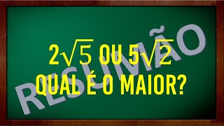 Qual é o maior? 2v5 ou 5v2