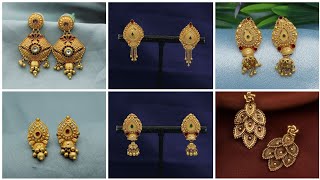 beautiful gold jewellery designs/gold earring designs/earning ideas 2024/indian jewellery collection