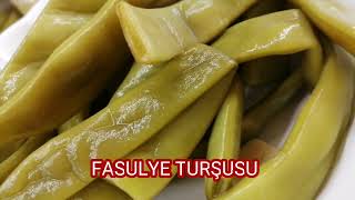 FASULYE TURŞU TARİFİ/Fasulye Turşusu Nasıl Yapılır /Pratik Fasulye Turşusu yapımı