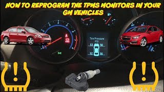 Relearn TPMS on GM vehicles without a TPMS tool