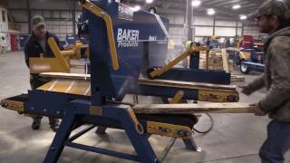 Baker A Band Resaw with a powered Slide Return