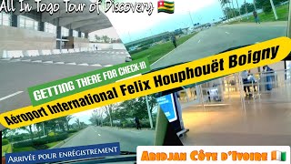 Tour of Discovery Part 14 Day 5 Vlog2 | Arriving at FELIX HOUPHOUET BOIGNY AIRPORT for CHECK-IN