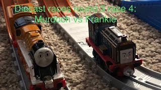 Diecast races round 3 race 4: Murdoch vs Frankie