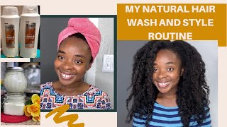 NATURAL HAIR WASH AND STYLE ROUTINE FOR 4C HAIR