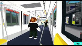 (Roblox) Full Journey - New Mitubitshi Crystal Mover (Orange seats) in Westwood Airport Transit