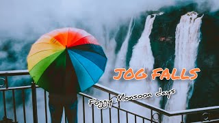 Jog falls| Foggy falls| Monsoon Days|second highest plunge waterfall in India|TravelGuide| Karnataka