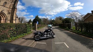 Triumph Bonneville Speedmaster P.O.V. April 2024 Country Bimble.