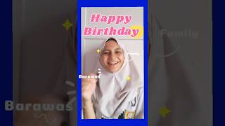 #happybirthday Raisah Nabila Barawas #twetter #instagram #facebook #arabic @waterjoe303